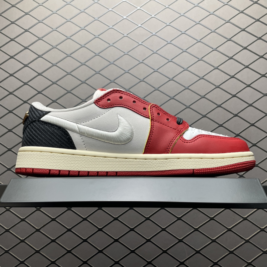 Replica Air Jordan Shoe Trophy Room x Air Jordan 1 Low OG AJ1 HV6157-100 SIZE 40-47.5