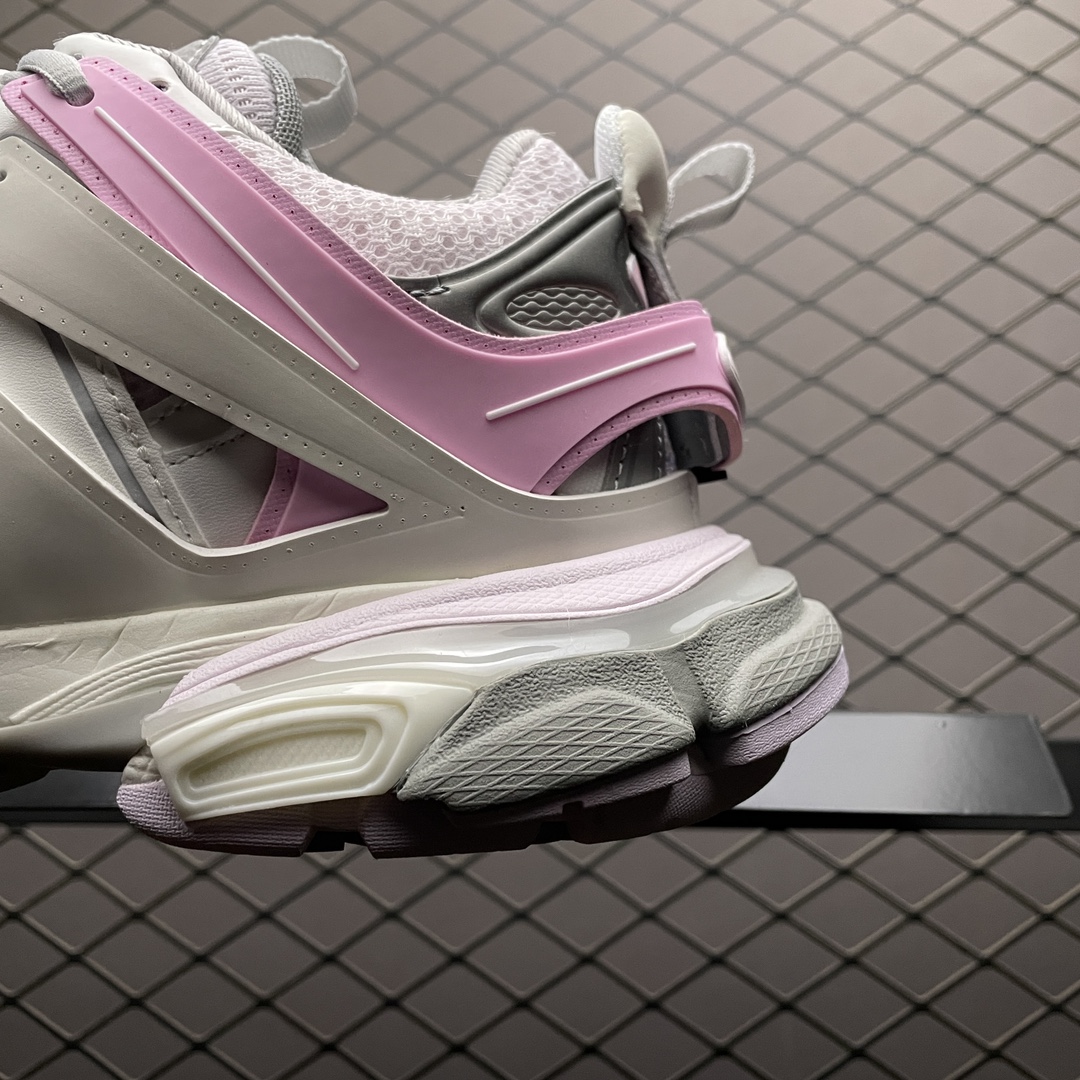 Replica Balenciaga Shoe Balenciaga Track Sneaker Size 35-40 Pink Gray