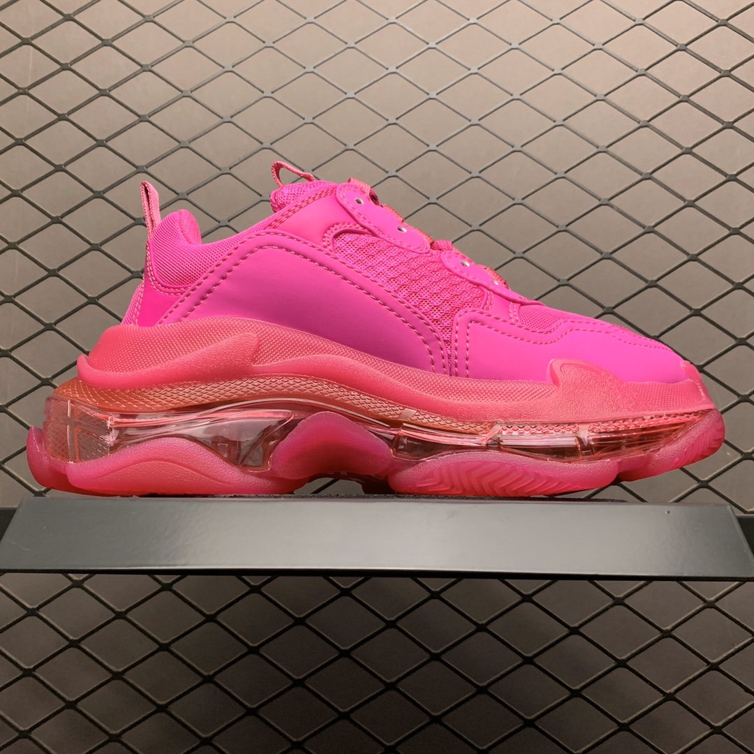 Replica Balenciaga Shoe Balenciaga Triple S 3.0 ALL PURPLE 35-46