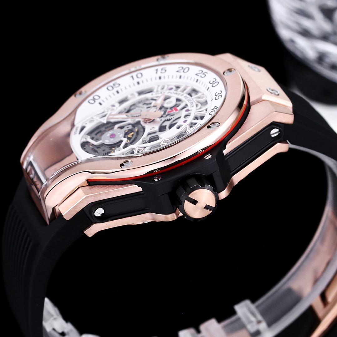 Replica Hublot 904l Stainless Steel Automatic Mechanical Watch 44MM