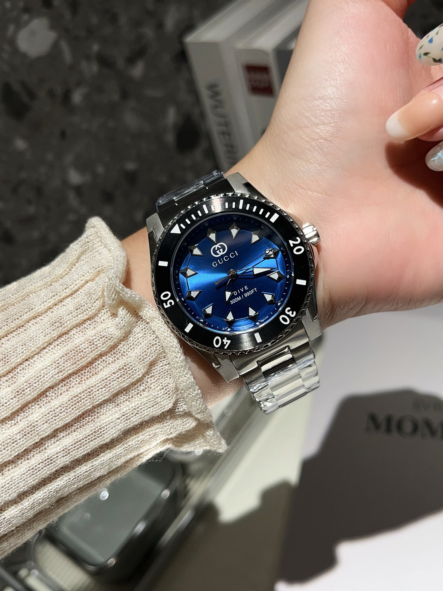 Replica Gucci 904l Stainless Steel Quartz Watch 40MM