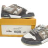 Replica Fendi Shoe Fendi Match Dark Grey