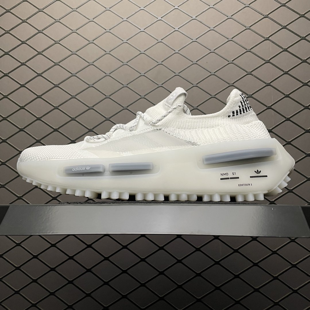Replica Adidas Shoe Adidas  NMD S1 Edition Cloud White S1 GZ7900 Size 36-45