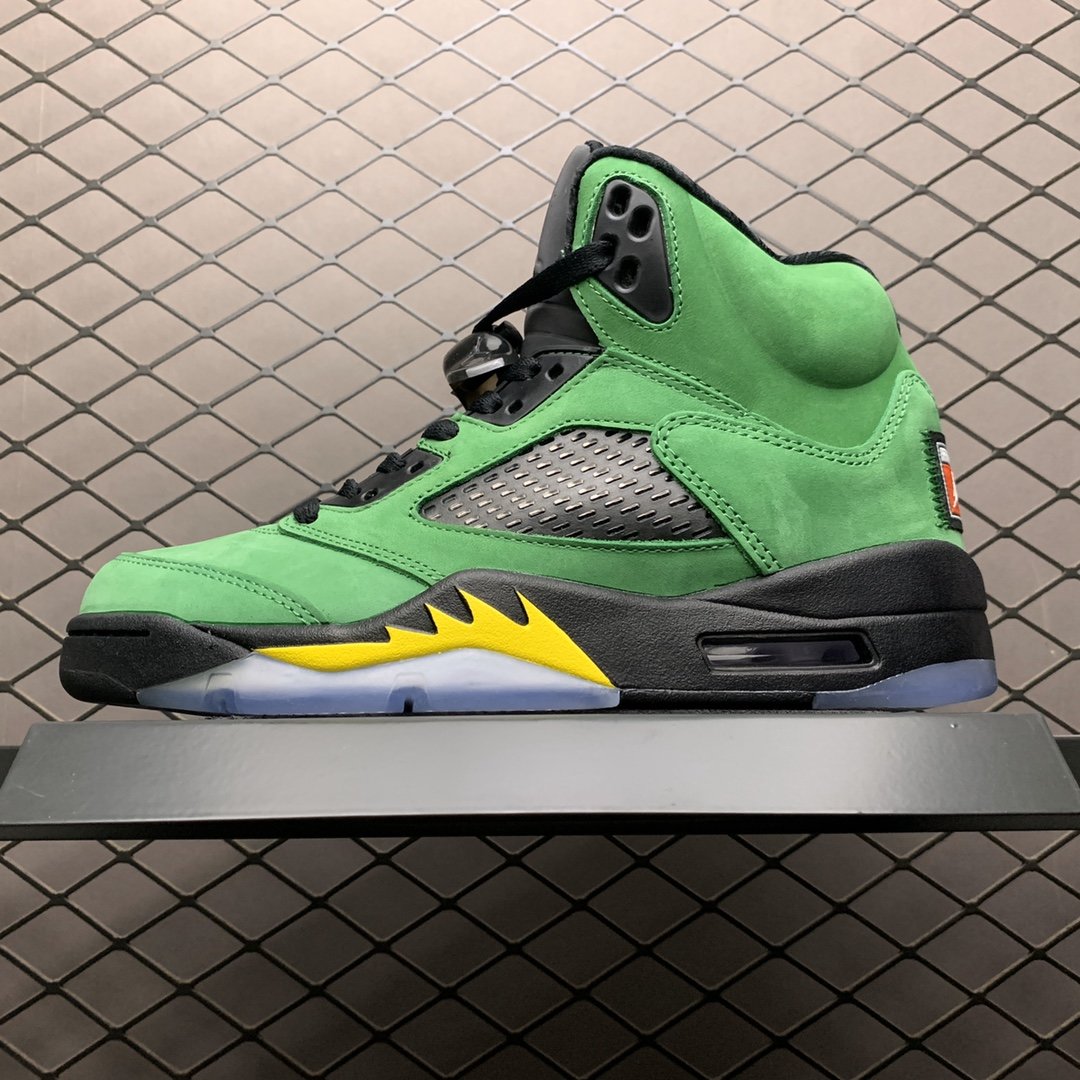 Replica Air Jordan Shoe Air Jordan 5 SE Oregon Ducks CK6631-307 Size 40-47.5