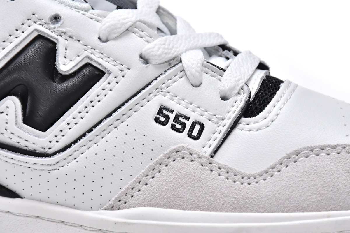 Replica New Balance Shoe BB550LM1 New Balance 550 Sea Salt Black