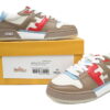 Replica Fendi Shoe Fendi Match Yellowish Red