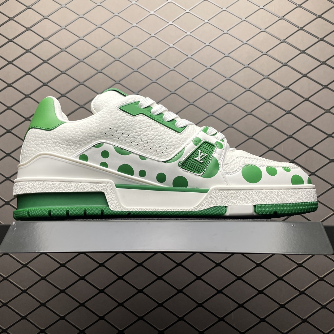 Replica Louis Vuitton Shoe Yayoi Kusama x Louis Vuitton LV Trainer Size 38-46 a