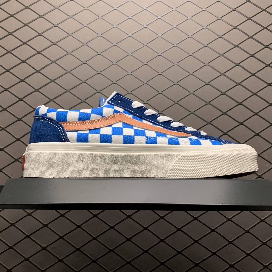 Replica Vans Shoe Vans Style 36 Navy Blue 35-44