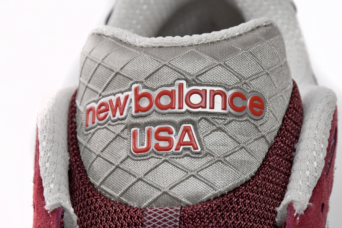 Replica New Balance Shoe M990TF3 Teddy Santis x New Balance 990v3 Scarlet Marblehead