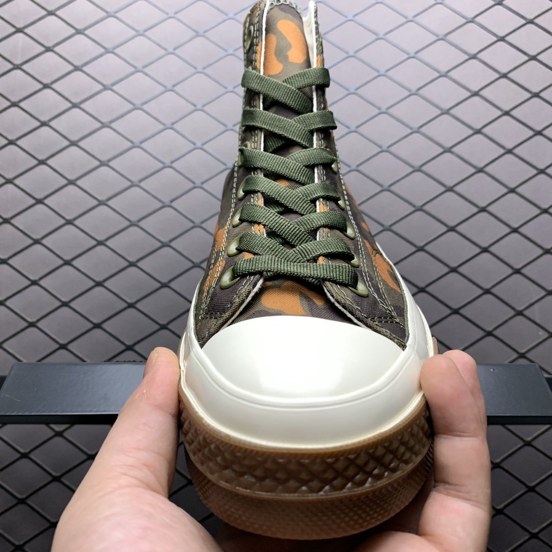 Replica Converse Shoe Converse Chuck 70 Camo Green Size 35-44