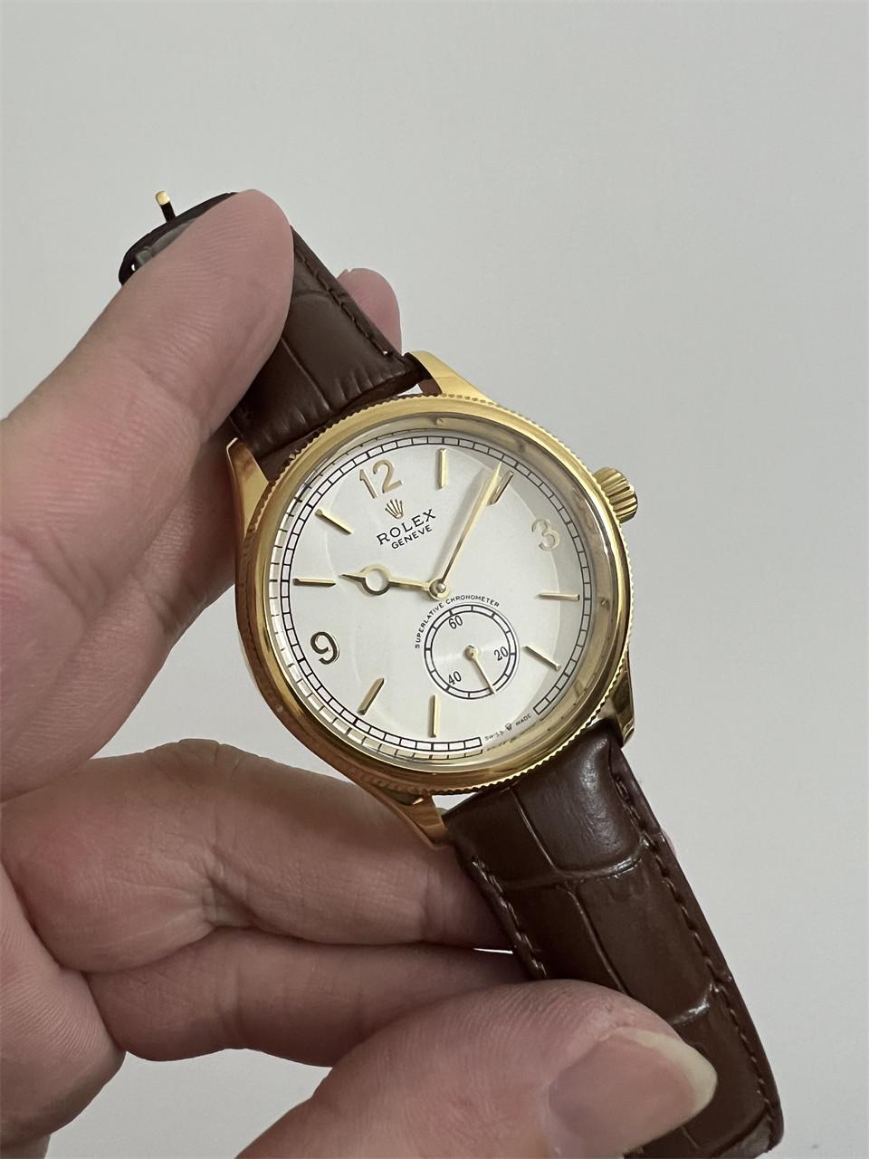 Replica Rolex Cellini 904l Stainless Steel Automatic Mechanical Watch 40mm