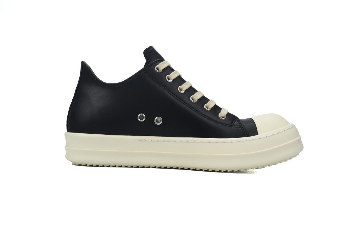 Replica Rick Owens Shoe Rick Owens Low ‘Black Milk’