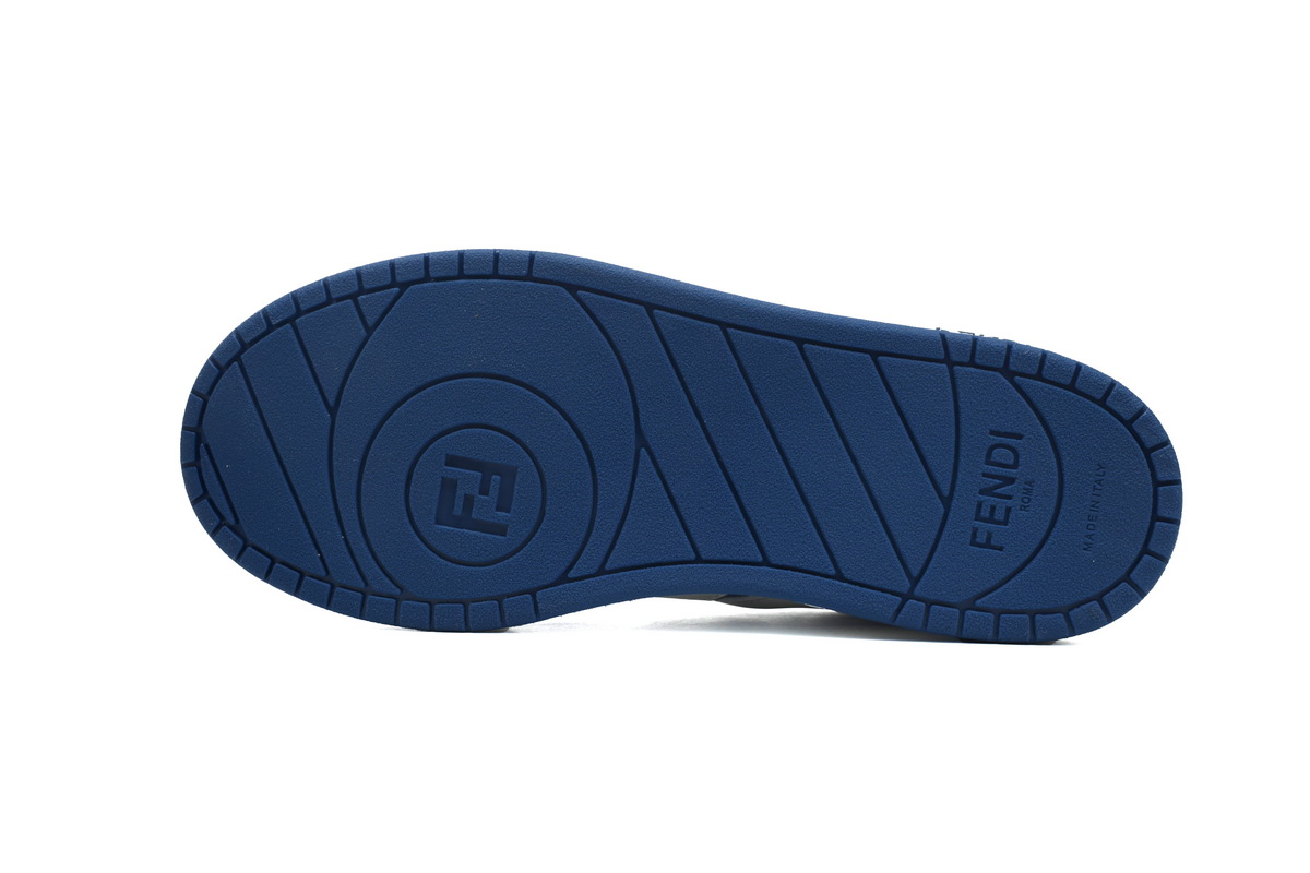 Replica Fendi Shoe Fendi Match White Blue