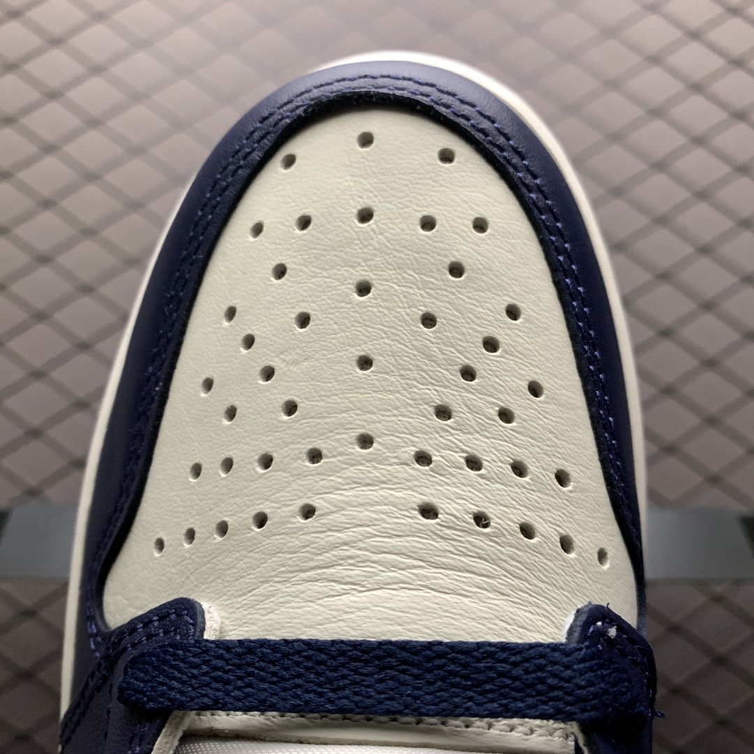 Replica Air Jordan Shoe Air Jordan 1 High OG Obsidian  555088-140 40-47.5