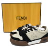 Replica Fendi Shoe Fendi Match Black Brown
