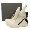 Replica Rick Owens Shoe Rick Owens Luxor Geobasket High ‘Milk Black’