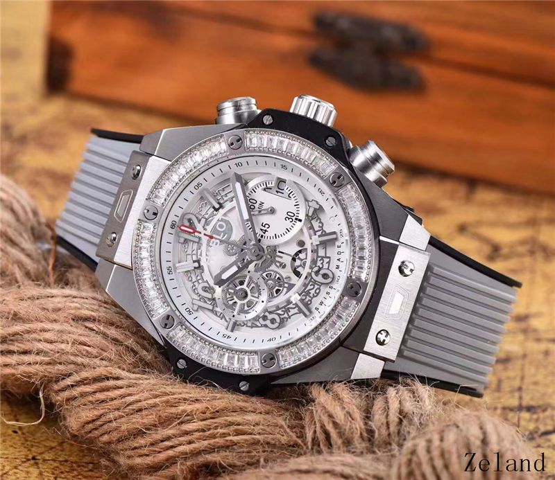 Replica Hublot 904l Stainless Steel Quartzl Watch 42MM