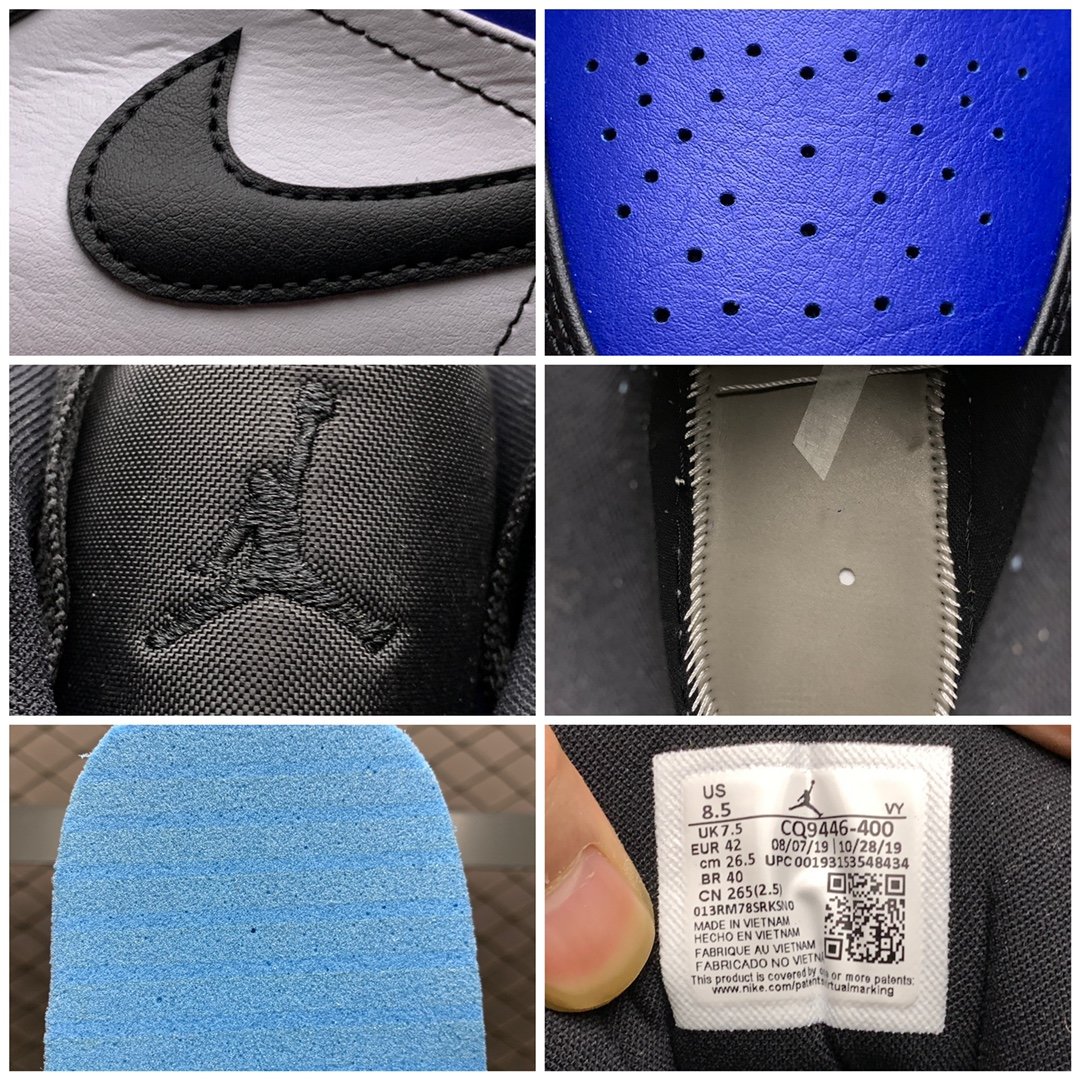 Replica Air Jordan Shoe Air Jordan 1 Low AJ1 CQ9446-400 40-45 Size M7-M11