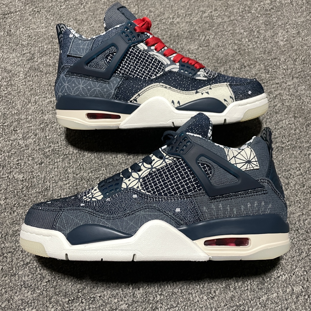Replica Air Jordan Shoe Air Jordan 4 RetroDeep Ocean AJ4 CW0898-400 Size 40-47.5