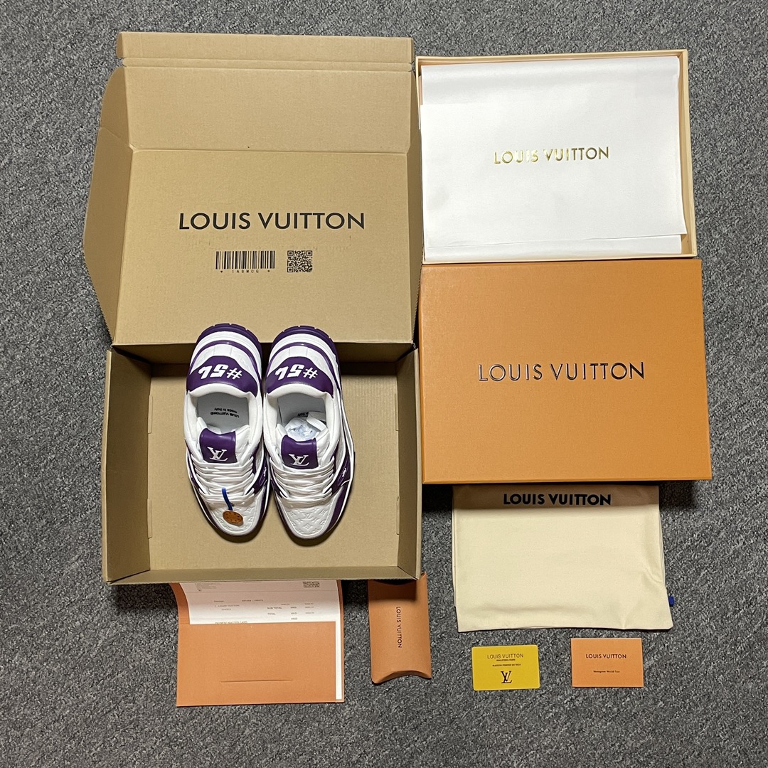Replica Louis Vuitton Shoe Louis Vuitton LV Trainer size 38-45