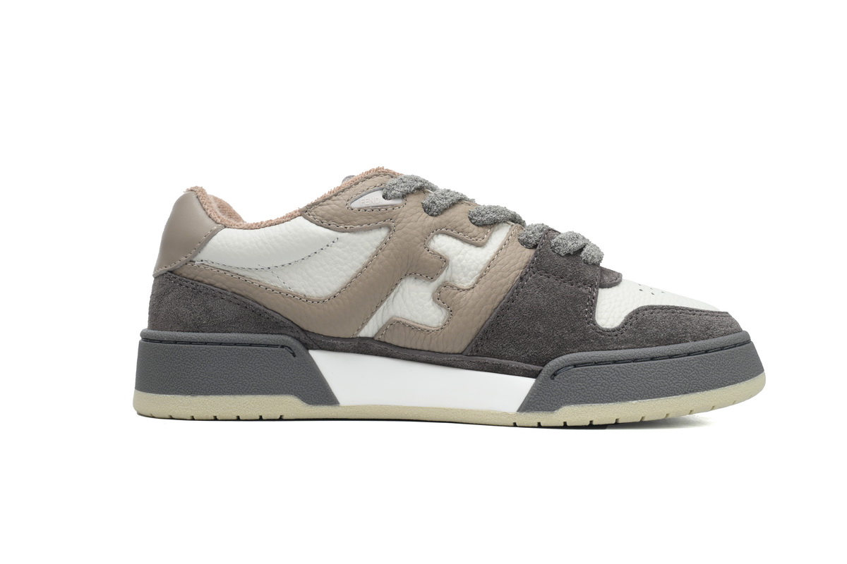 Replica Fendi Shoe Fendi Match Dark Grey