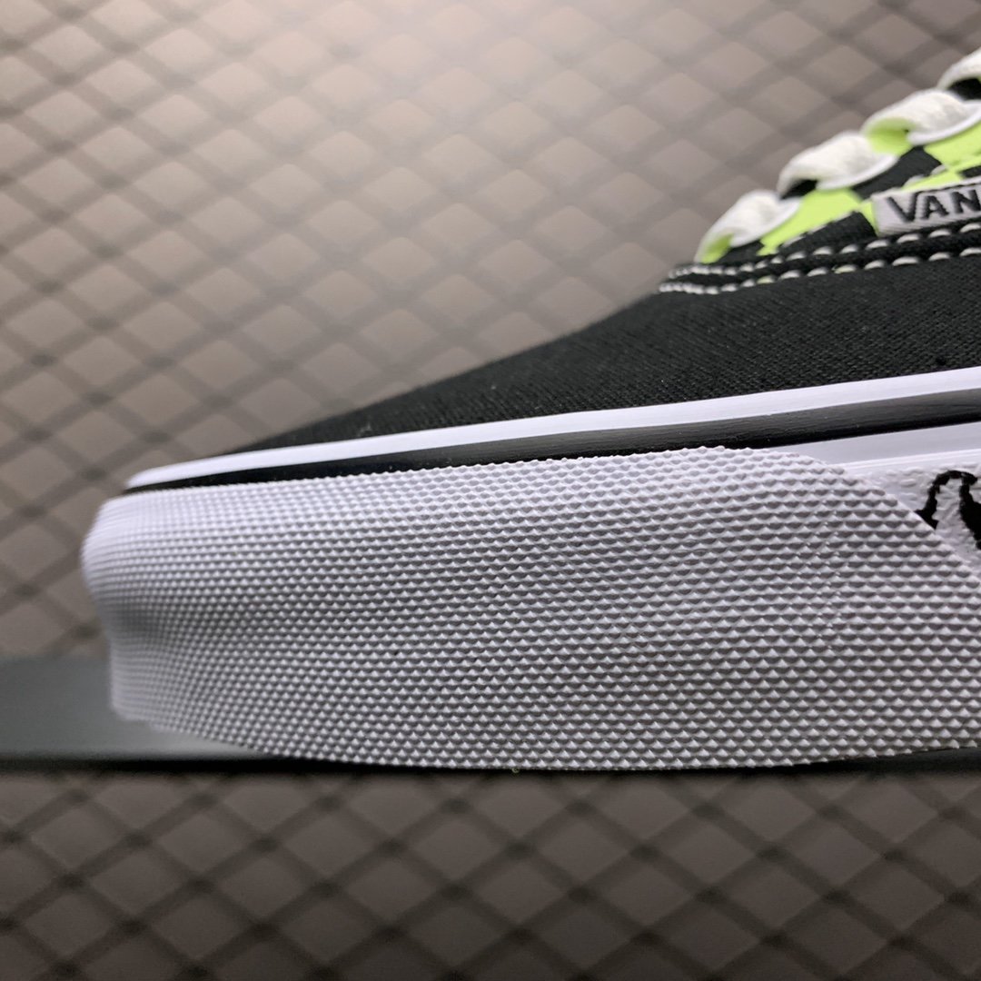Replica Vans Shoe Vans Era Black Green Size 35-44
