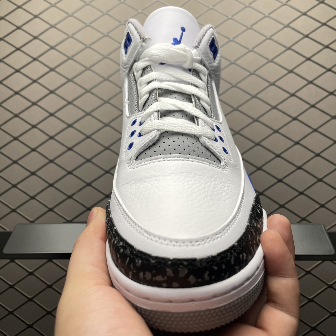 Replica Air Jordan Shoe Air Jordan 3 Racer Blue AJ3 CT8532-145  40-47.5