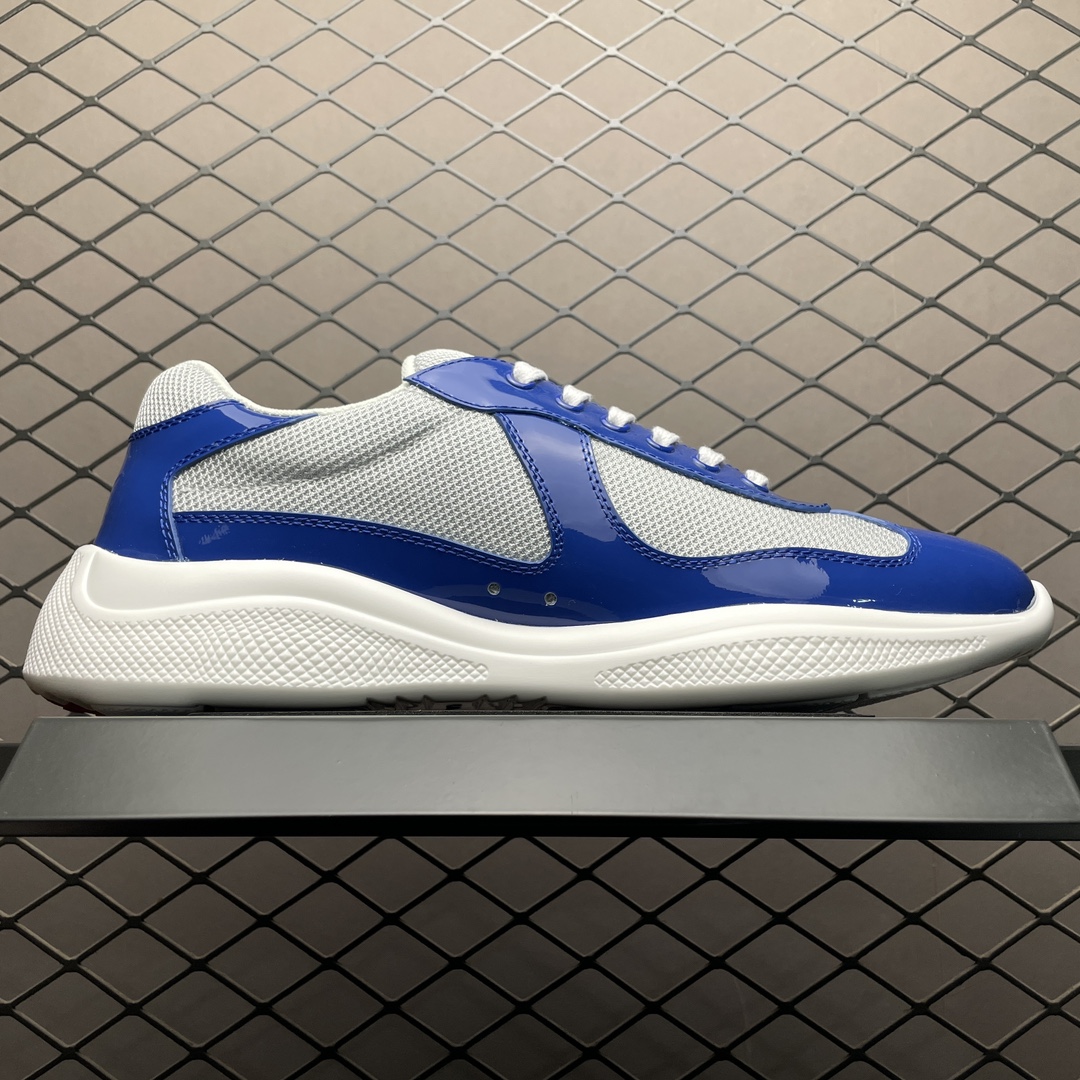 Replica Prada Shoe Prada Calzature Uomo Size 38-46 Blue