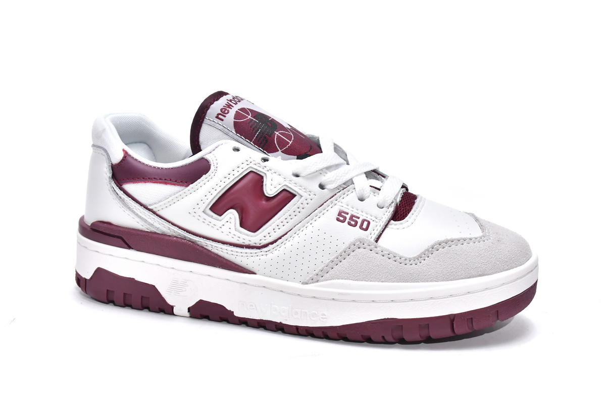 Replica New Balance Shoe BB550LI1 New Balance 550 Burgundy