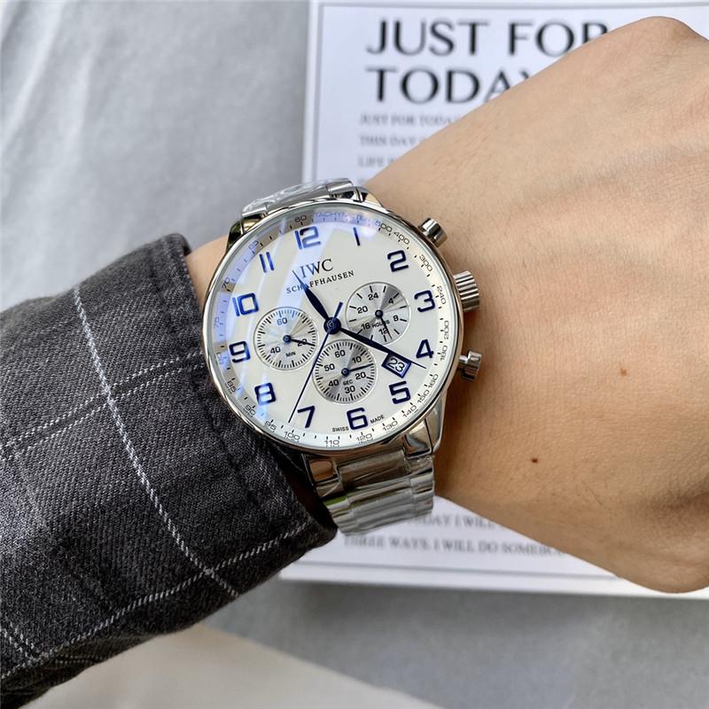 Replica IWC 904l Stainless Steel Quartz Watch 41MM