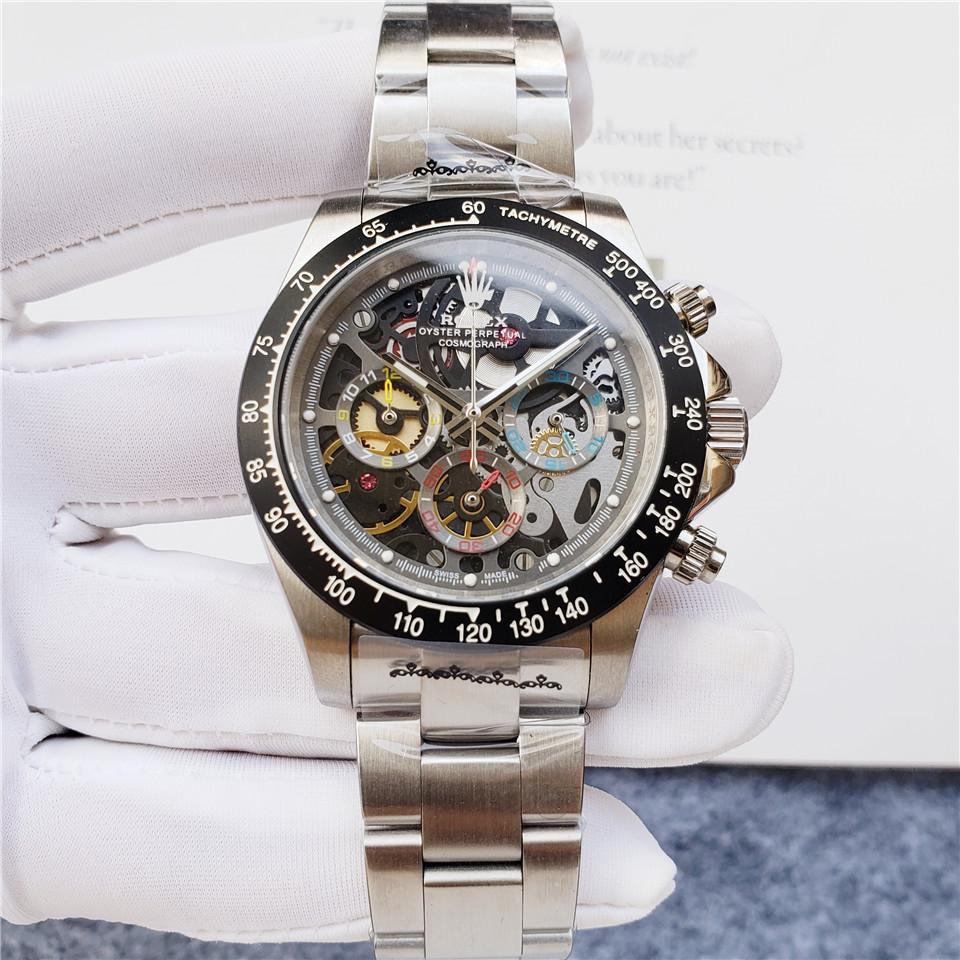 Replica Rolex Daytona 904l Stainless Steel Quartz Watch 40mm