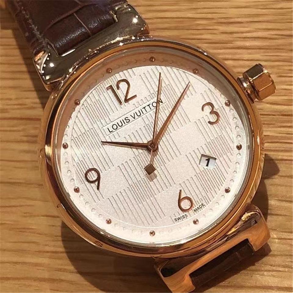 Replica LOUIS VUITTON LV 904l Stainless Steel Quartz Watch 40MM