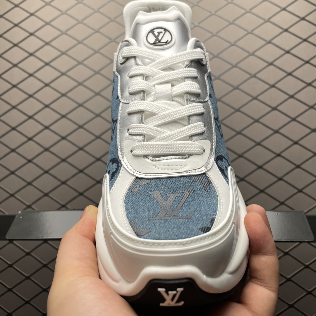 Replica Louis Vuitton Shoe Louis Vuitton LV Run 55 Size 35 36 37 38 39 b