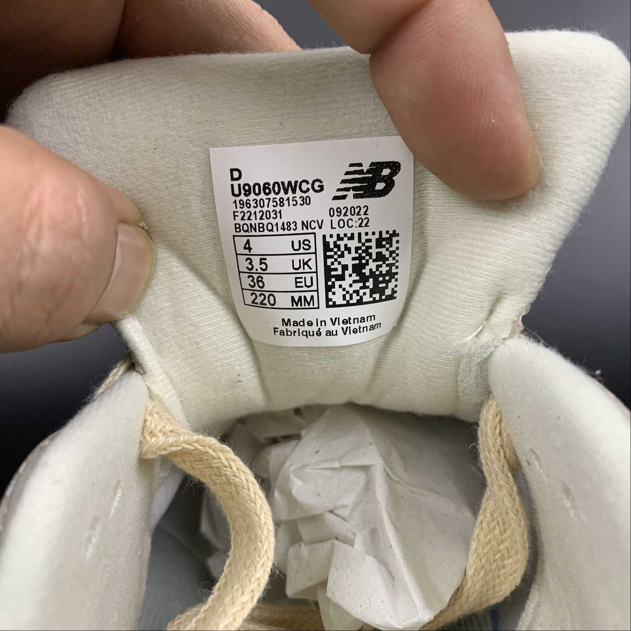 Replica New Balance Shoe New Balance NB9060  U9060WCG  36-45