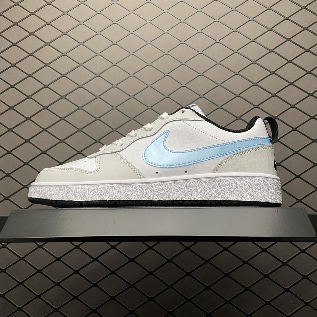 Replica Nike Shoe Nike Court Borough Low 2 GS CW1624-100 36-43