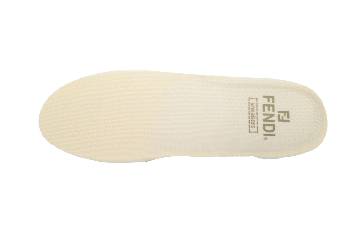 Replica Fendi Shoe Fendi Match White Yellow