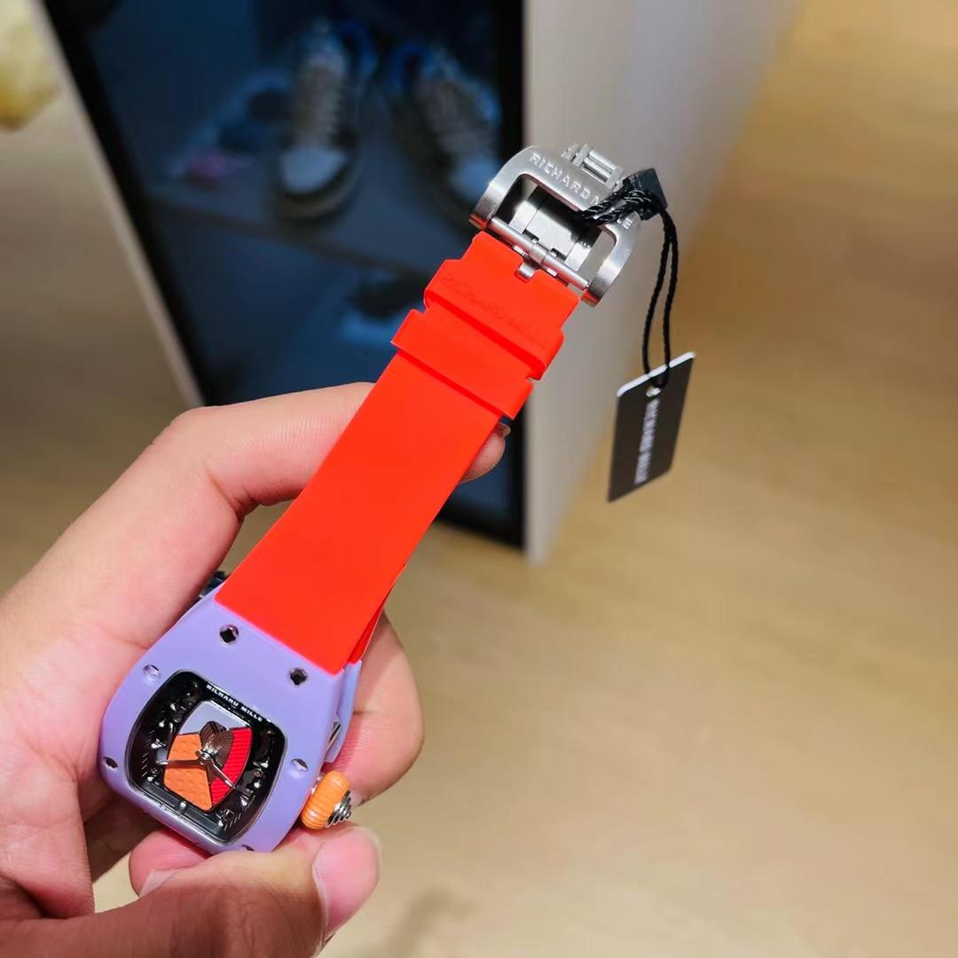 Replica Richard Mille Ceramic Case Automatic Machine Watch 33MM