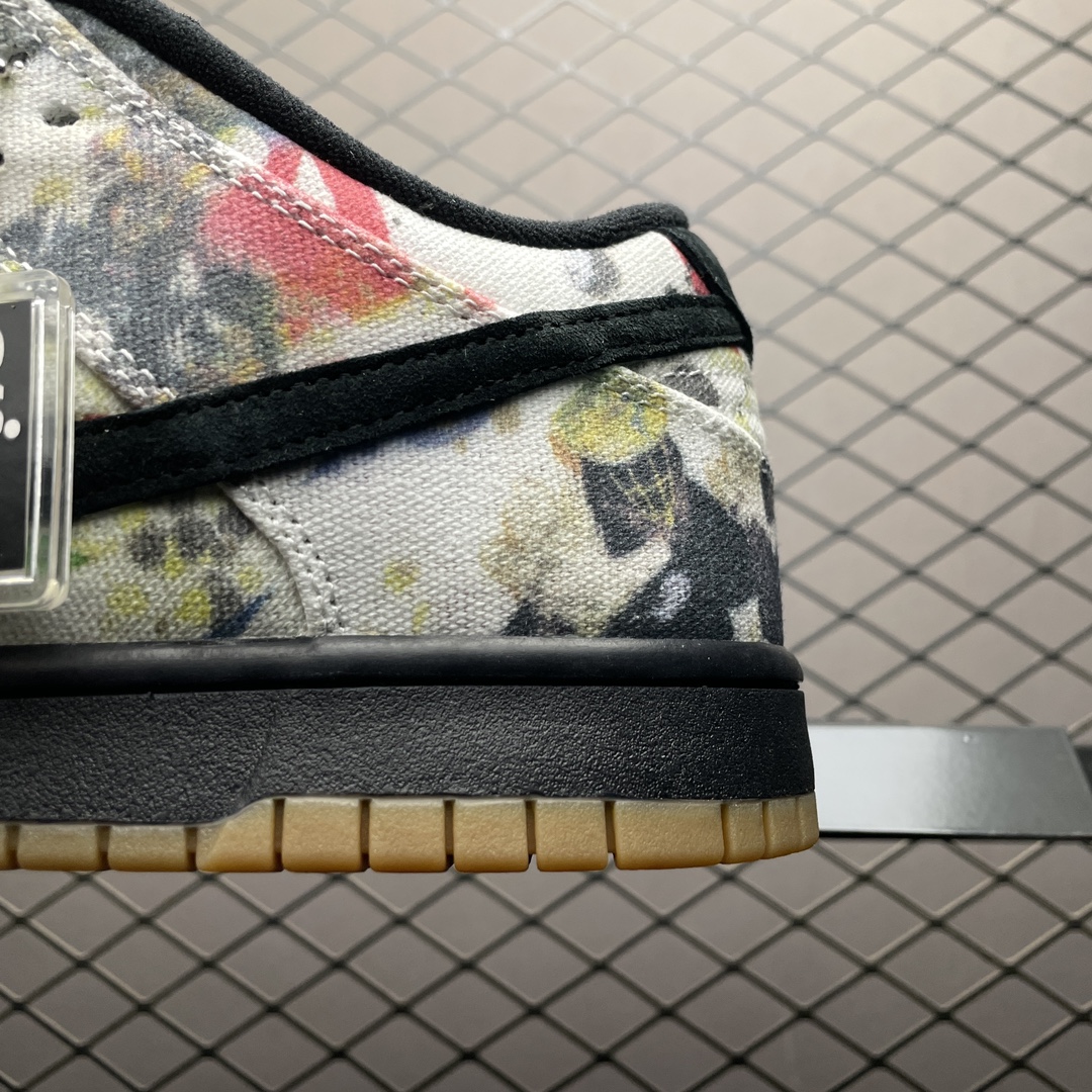Replica Nike Dunk SB Shoe Supreme x Nike SB Dunk Low Rammellzee FD8778-001 Size 36-47.5