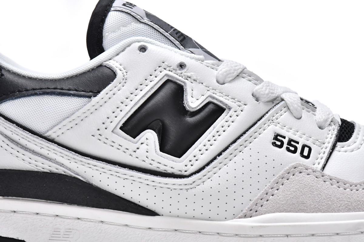 Replica New Balance Shoe BB550LM1 New Balance 550 Sea Salt Black