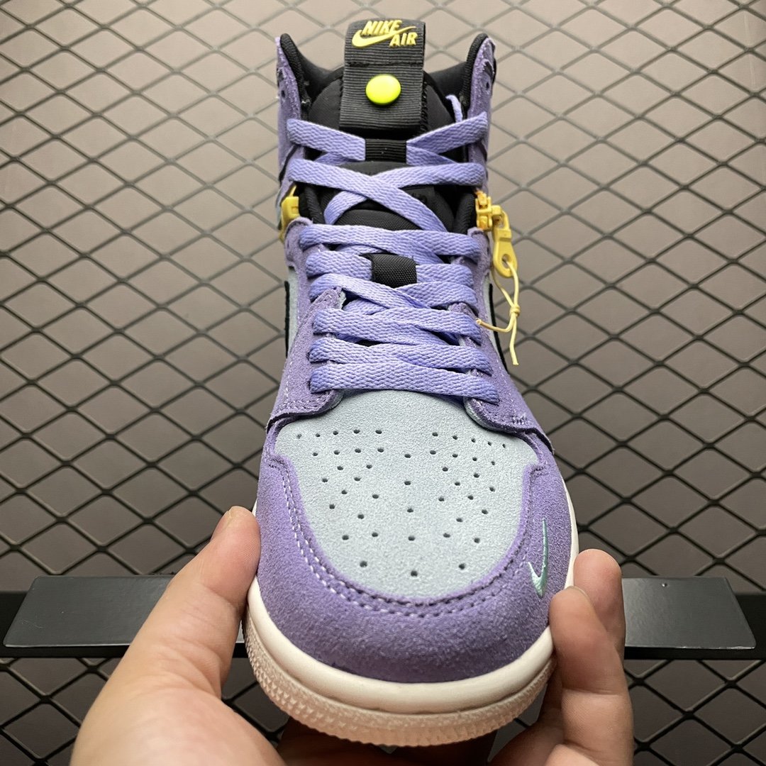 Replica Air Jordan Shoe Air Jordan 1 Switch Purple PulseCW6576-500 Size 36-46
