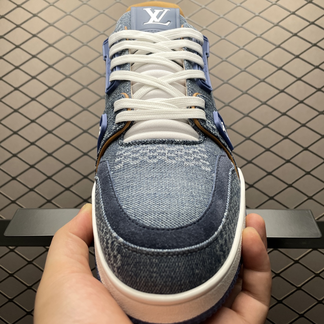 Replica Louis Vuitton Shoe Louis Vuitton LV Trainer  38-46 #60PJJH38