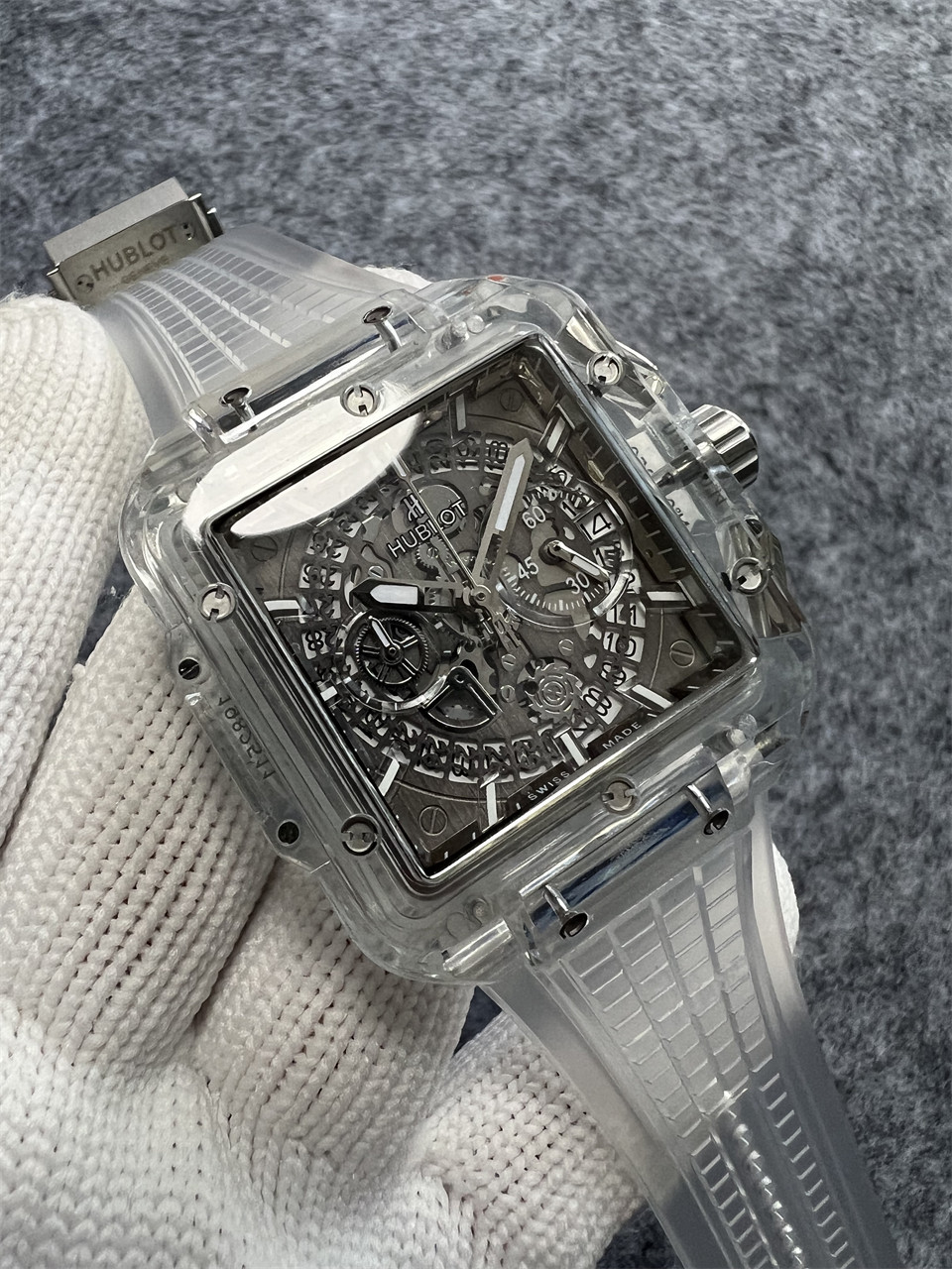 Replica Hublot 904l Stainless Steel Quartzl Watch 44MM