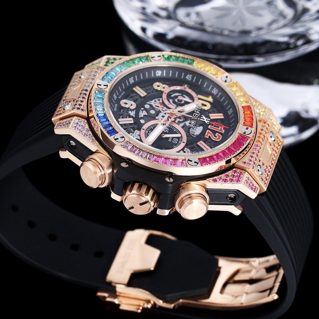 Replica Hublot 904l Stainless Steel Quartzl Watch 42MM