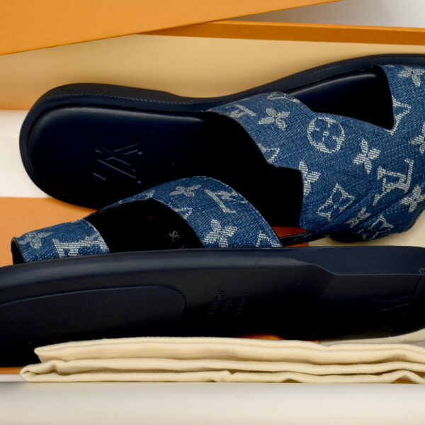Replica Louis Vuitton Shoe BLUE   LOUIS VUITTON Oasis Blue Cloth