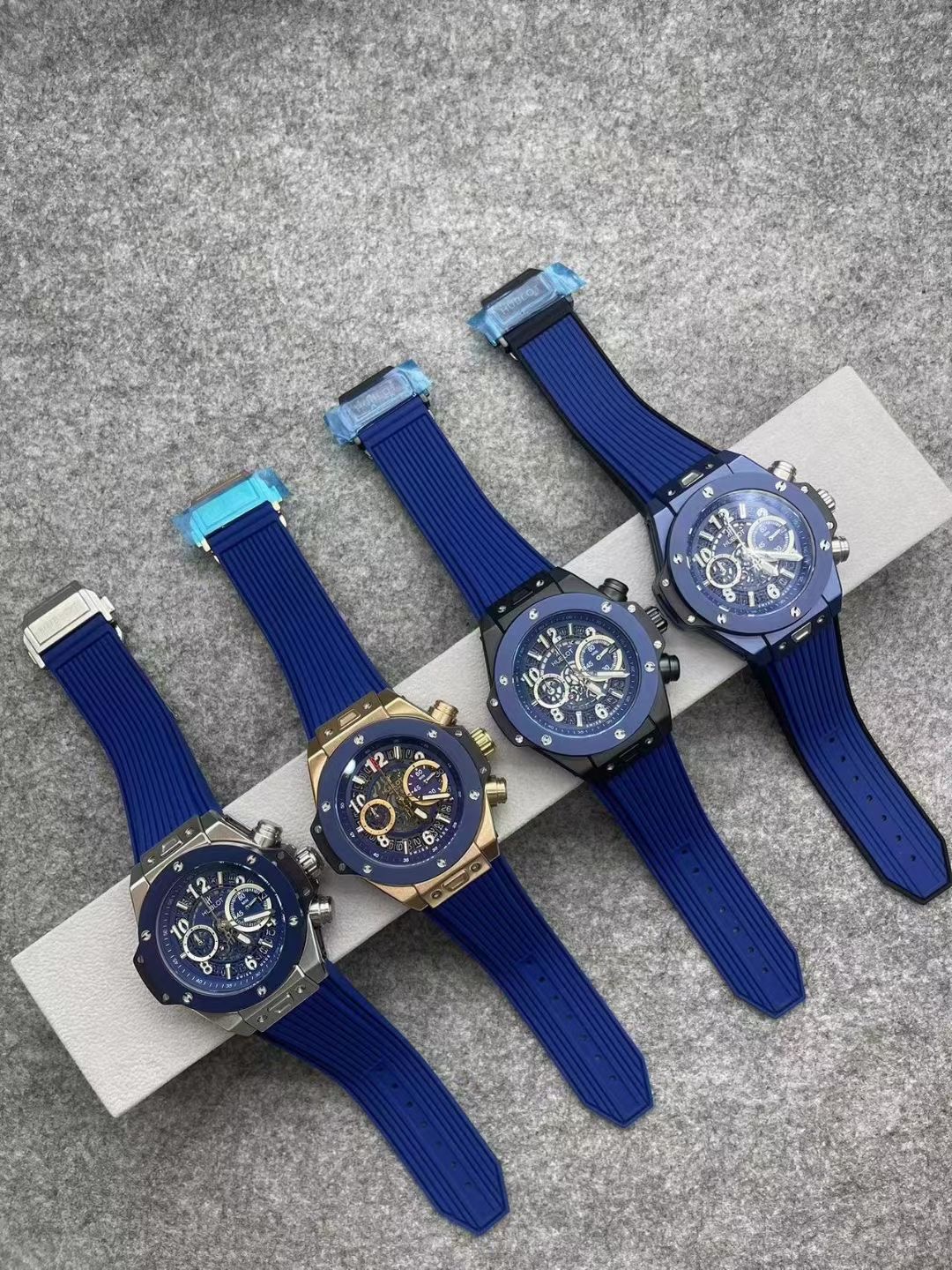 Replica Hublot 904l Stainless Steel Quartzl Watch 45MM