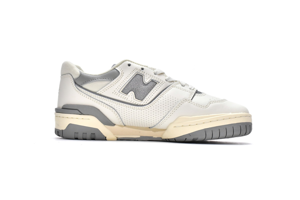 Replica New Balance Shoe BB550ALE Aim Leon Dore x New Balance 550 Silver