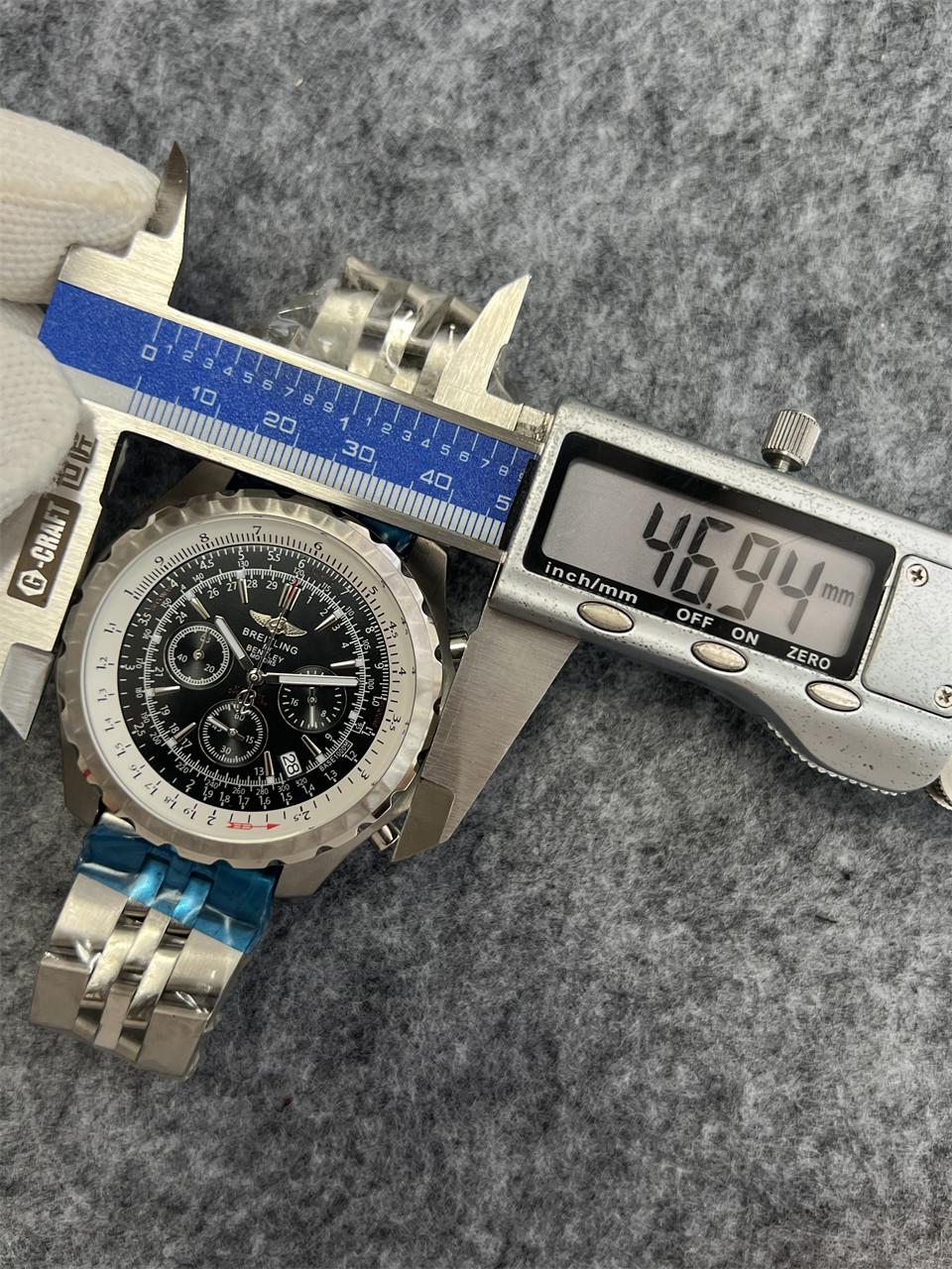 Replica Breitling 904l Stainless Steel Quartz Watch 47MM