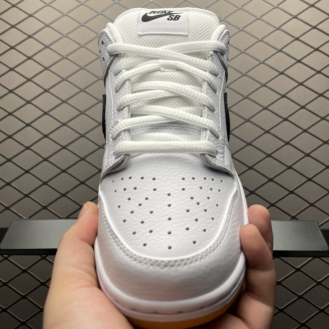 Replica Nike Dunk SB Shoe S Nike SB Dunk Low PRO White Gum CD2563-101 Size 36-47.5