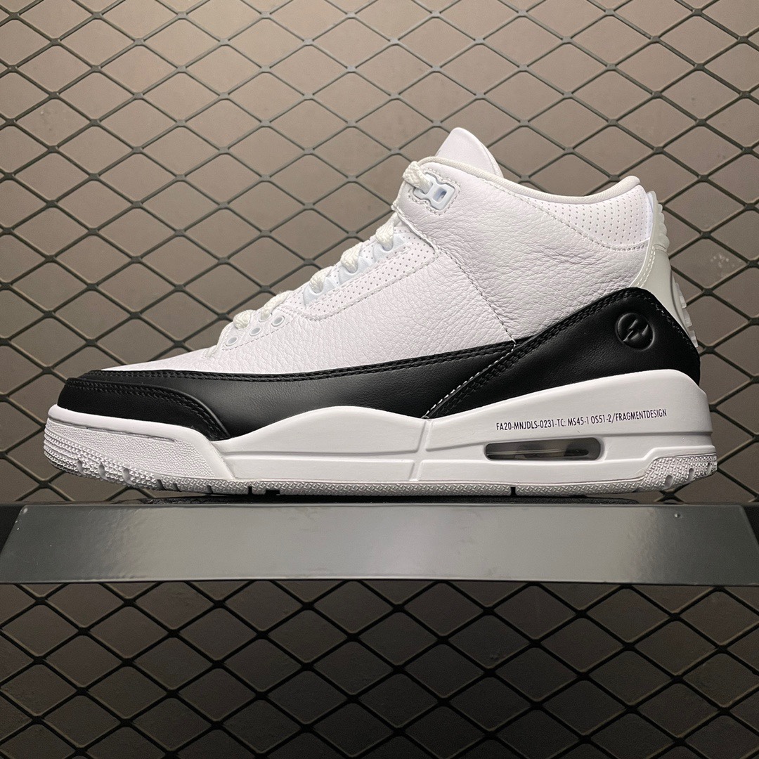 Replica Air Jordan Shoe Fragment Design x Air Jordan 3 DA3595-100 Size 40-47.5