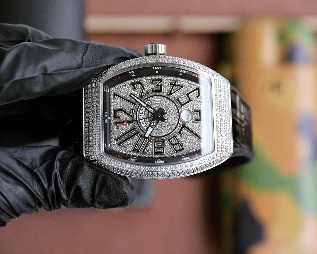 Replica Franck Muller 904l Stainless Steel Automatic Machine Watch 42MM